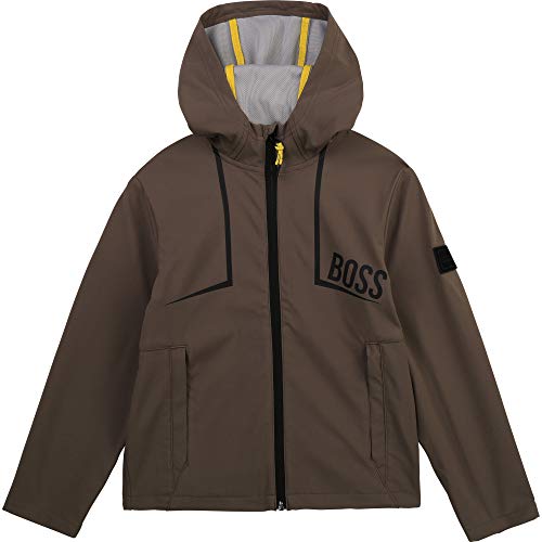 BOSS Chaqueta Softshell con Capucha NIÑO Kaki 8AÑOS