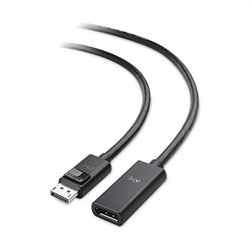 Cable Matters acoplador de extensión DisplayPort a DisplayPort 8K Activo para Oculus Rift S, HTC Vive Pro, monitores Gaming y más de 5 m. Compatible con DisplayPort 1.4 con 8K a 60 Hz y HDR.