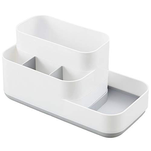 Caja de Almacenamiento multifunción con Organizador cosmético Productos para el Cuidado de la Piel Papelería Suministros de Cocina Herramienta de organizadores de Maquillaje de Escritorio (Grey)