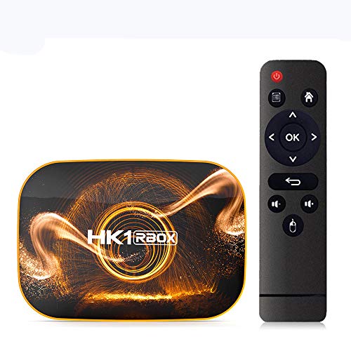 Caja de TV Inteligente HK1 RBOX R1 RK3318 4k 1080p Google Play WiFi HK1RBOX PK H96 X96 MAX Android 10.0 STB (4GB + 128GB)