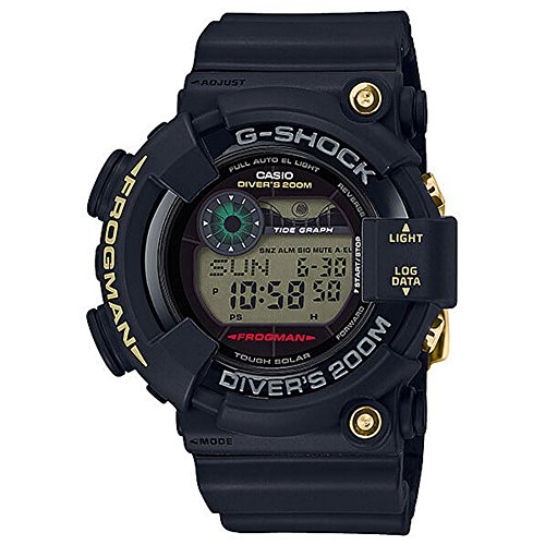 Casio Men's Digital Master Of G GF8235D-1B Japan-Automatic Resin Watch Black