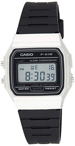 CASIO RETRO CON CORREA CAUCHO F-91WM-7A