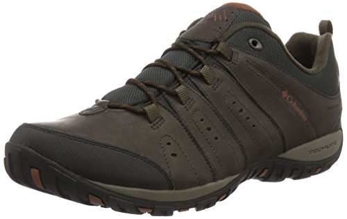 Columbia Woodburn II, Zapatillas Hombre, Marrón (Cordovan Cinnamon), 44.5 EU