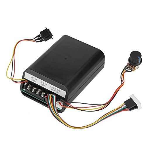 Controlador de velocidad del motor, DC 10-55V 40A Pantalla digital Control de velocidad del motor DC CW CCW Interruptor reversible para controlar la velocidad del motor DC