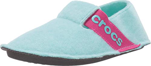 Crocs Classic Slipper K, Zapatillas de estar por casa, Unisex Niños, Azul (Ice Blue), 24-25 EU