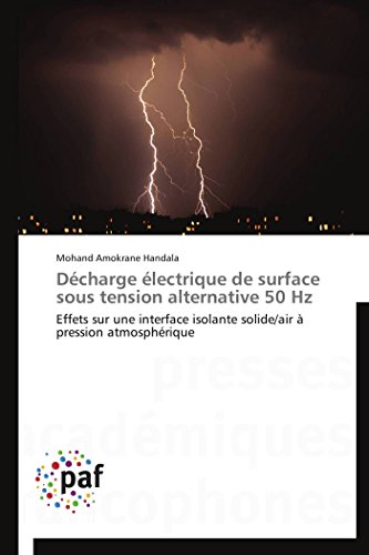 Décharge électrique de surface sous tension alternative 50 hz (OMN.PRES.FRANC.)