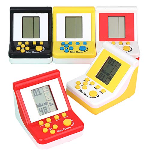 Deeabo Consola De Juegos Portátil, Consola De Juegos Tetris, Mini Máquina De Juegos Tetris De Mano Juguetes Electrónicos Juguetes De Ladrillo Juguetes Educativos Juguetes De Regalo, Color Aleatorio