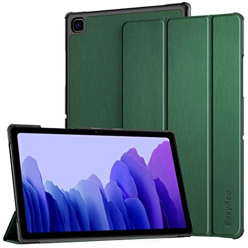 EasyAcc Funda Compatible con Samsung Galaxy Tab A7 10.4 2020 SM-T500 SM-T505 T507, Ultra Slim PU Protectora Carcasa con Función de Soporte,Verde