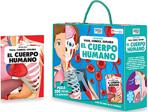 El cuerpo humano. Viaja, conoce, explora. Con puzzle. Edic. ilustrado (Español) (Viaja, conoce, explora Cuadrado)