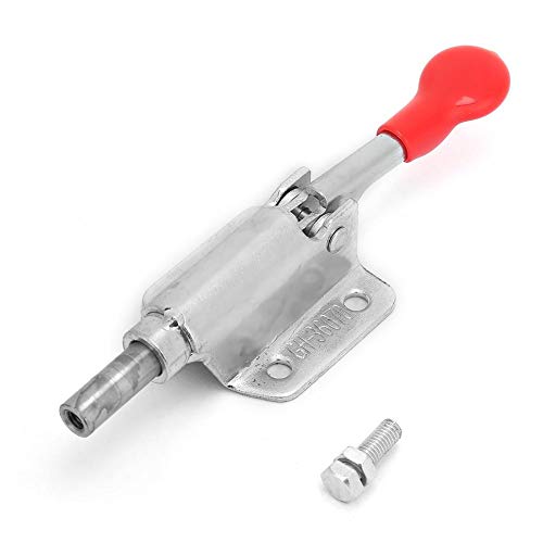 Émbolo de 10 mm, abrazadera de palanca de liberación rápida Push/Pull, abrazadera de palanca de metal Push Pull, capacidad 60, hierro galvanizado