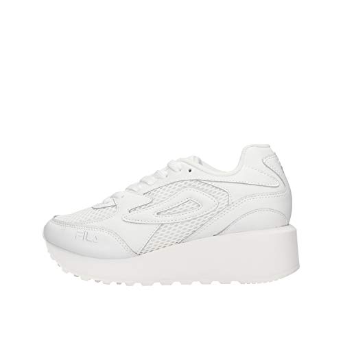 FILA Doroga Zeppa wmn zapatilla Mujer, blanco (White), 37 EU