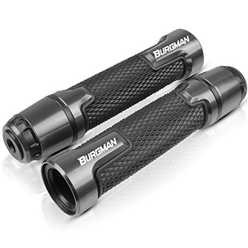 Freno Motocycle Scooter Handle Bar Grips Mano Agarre for Su-Zu-Ki Burgman 650 400 125 200 250 AN650 AN400 AN125 AN200 2019 2020 Embrague (Color : Titanium)