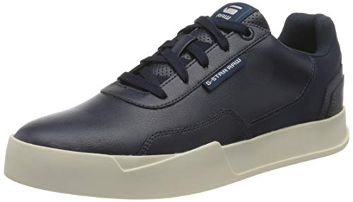 G-STAR RAW Rackam Revend, Zapatillas Hombre, Dk Saru Blue/Dk Teal, 46 EU