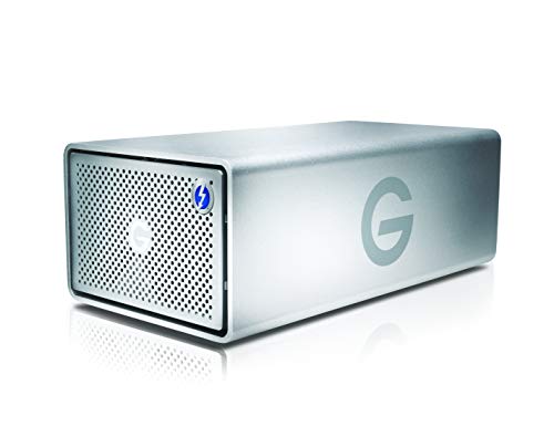 G-Technology G-RAID 28TB (Retirable 2 x 14TB Ultrastar/Enterprise Clase HDD) RAID 0/1 Thunderbolt 3, USB-C, 500MB/s, 5 años de garantía