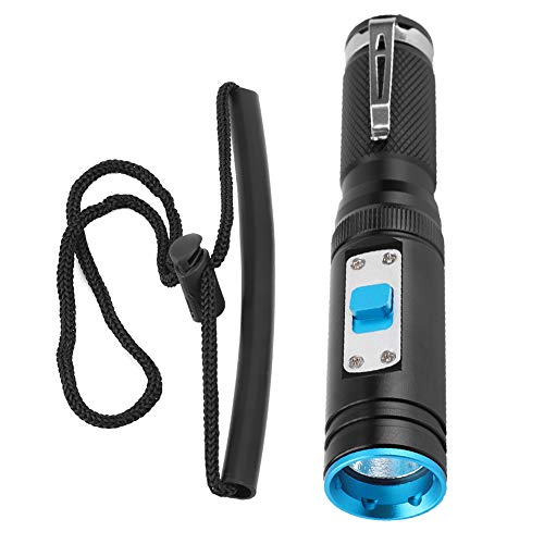 Haofy Linterna subacuática de Buceo Linterna de Buceo Impermeable Luces de Buceo Recargables para Buceo Nocturno al Aire Libre