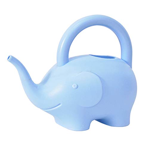 Happyyami 2 Piezas de Plástico Elefante Regadera Herramienta de Jardinería Hervidor Ligero Plantas de Jardín Regadera Niños Juguete Elefante Regadera para Jardín Invernadero