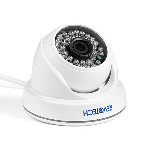 HD 3MP H.265 IP Cámara - Revotech® - 1080P / 2MP para Interior 36 LEDde Cámara de la bóveda de la Seguridad de ONVIF Sistema de la Leva del CCTV del IP de P2P con IR-Corte (I3012 Blanco)