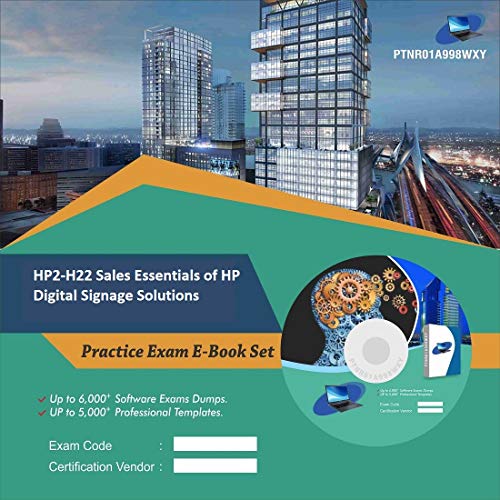 HP2-H22 Sales Essentials of HP Digital Signage Solutions Complete Video Learning Certification Exam Set (DVD)