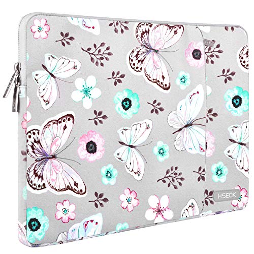 Hseok Funda Blanda Maletín Impermeable para Ordenador Portátil, Estilo Elegante Bolsa Protectora, Ideal por 15,6 Pulgadas DELL/ASUS/Acer/HP/Toshiba/Lenovo,Viola