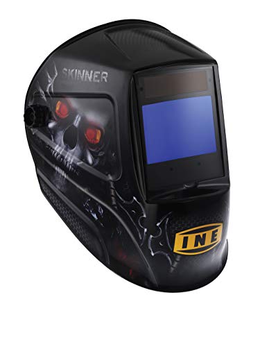 INE SpA Skinner - Máscara de soldadura automática (pantalla LCD, 4 sensores, clase óptica 1/1/1/2)