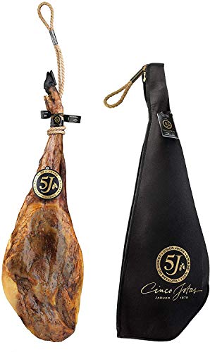 Jamón 5 jotas de 7 kgs de peso Ibérico 100%