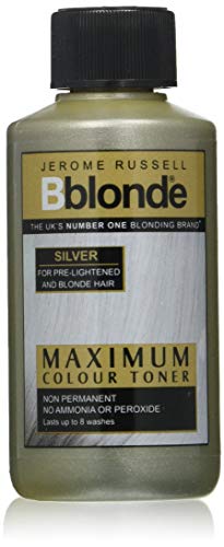 Jerome Russell Bblonde Color máximo de tóner plateado, 75 ml