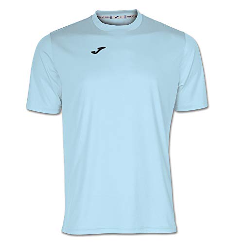 Joma Combi Camiseta Manga Corta, Hombre, Azul (Celeste), L