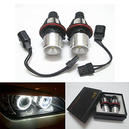 Lámpara para coche ojos de angel, de 12 V, 6 W, libre de errores