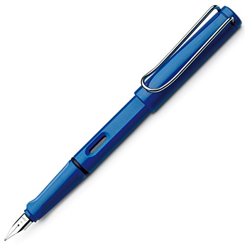 Lamy Fountain Safari - Pluma estilogrfica, color azul