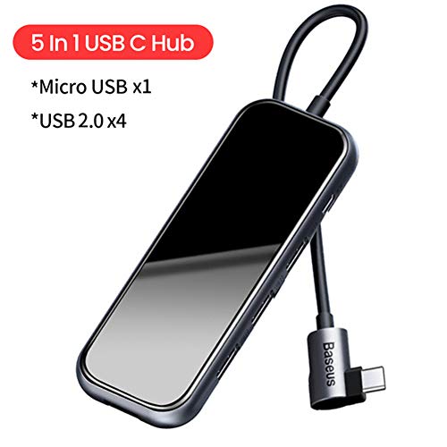 Lay USB Tipo C HUB A HDMI RJ45 Multi USB 3.0 USB3.0 Adaptador De Corriente para Aire De Macbook Pro Dique 3 Puerto USB-C USB HUB Hab,A