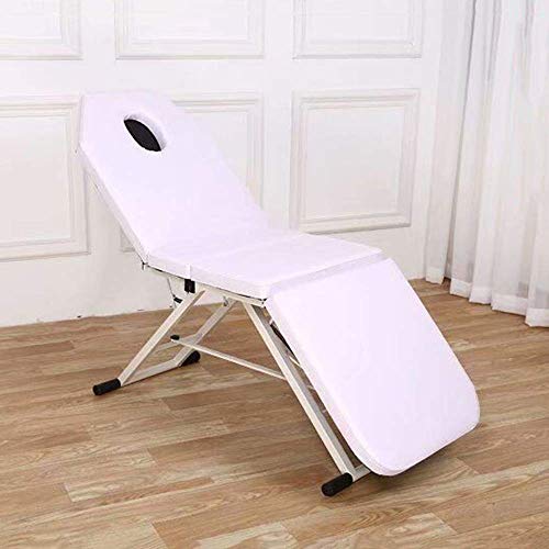 LJYY Cama de Masaje Cama de Belleza Plegable Silla de Cama de Terapia de Masaje Corporal con reposacabezas extraíble y Mesa de Masaje con Orificios de respiración agrandados (Color: Rosa Rojo)