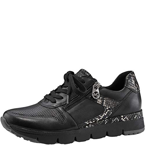 MARCO TOZZI by Guido Maria Kretschmer 2-2-83700-25 Leder Sneaker, Zapatillas Mujer, Nappa C. Negro, 40 EU