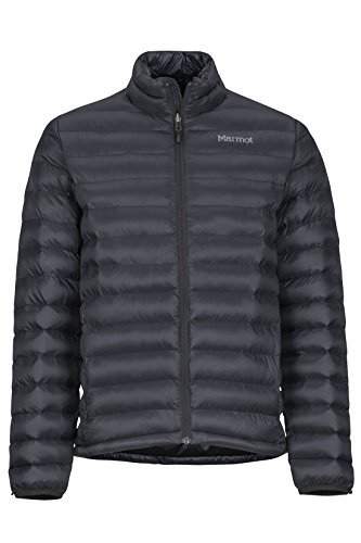 Marmot Solus Featherless Jacket Chaqueta De Senderismo Aislante Ligera, Chaqueta De Abrigo Para Exteriores, Anorak Resistente Al Agua, Resistente Al Viento, Hombre, Black, M