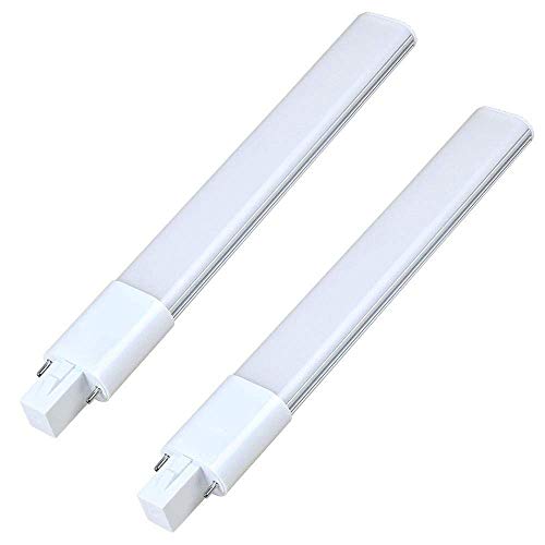 MENGS - 2 bombillas LED G23 de 12 W (equivalente a 95 W), luz LED, blanco neutro de 4000 K, CA 85-265 V, 1200 lm, luz LED con material de cobertura de aluminio + PC