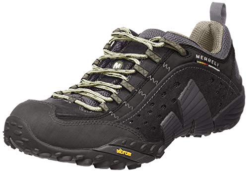 Merrell Intercept, Zapatillas para Hombre, Negro (Smooth Black), 45 EU