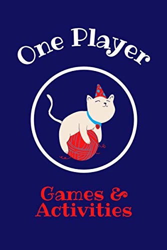 One Player Games & Activities: Single Player Puzzle Games, Mazes and Trivia for Brain Stimulation