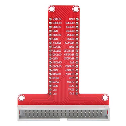 Placa GPIO, placa de expansión tipo T, estable de metal duradero para conector de experimento de placa de pruebas, equipo periférico, cable Gpio