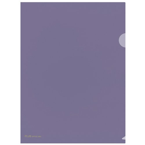 Plus Office 180233 - Pack de 12 dossiers, 32.5 x 225 mm violeta