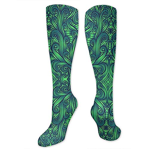 PPPPPRussell Novelty Socks Sciamano sciamanico Mandala Texture Calze novità stile etno per signore, ragazze, ragazzi, calze divertenti per corsa, sport, viaggi, tutti i giorni [8,5X50 cm]