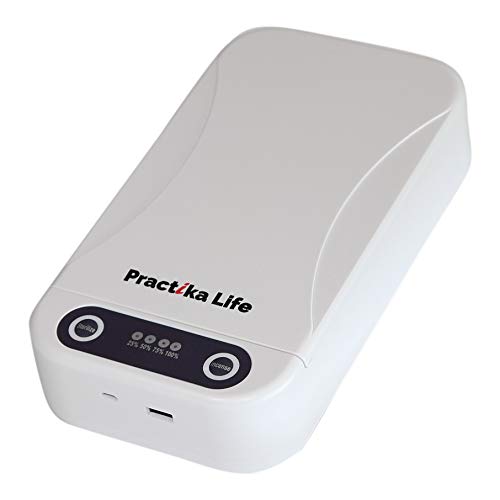 Practika Life Desinfectante com Esterilizador de Luz UV portátil com Aromaterapia Y función de Cargador USB para Teléfonos Celulares