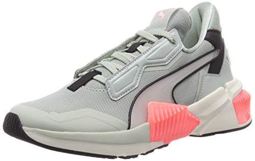 PUMA Provoke XT Pearl WN'S, Zapatillas de Gimnasio Mujer, Gris (Aqua Gray/Marshmallow/Nrgy Peach), 39 EU