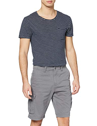 Quiksilver CRUCIALBATTLESH M WKST KZE0 Pantalones Cortos, Hombre, Gris (Quiet Shade-Solid), 30