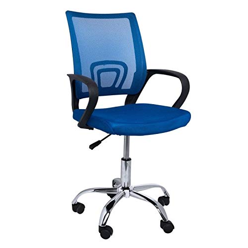 Regalos Miguel - Sillas Oficina - Silla Midi Pro - Azul - Envío Desde España