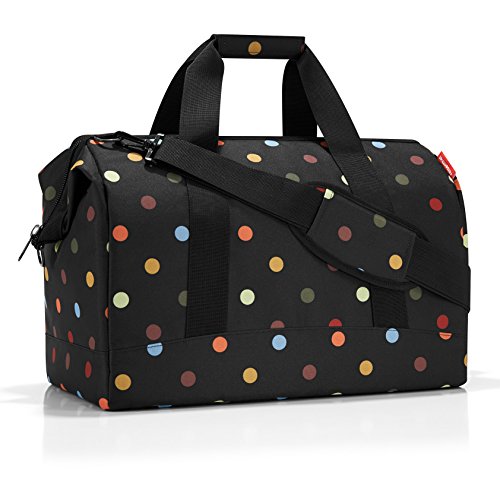 Reisenthel Allrounder L - Bolsa de Viaje (48 x 39,5 x 29 cm, 30 L), Lunares (Multicolor) - MT7009