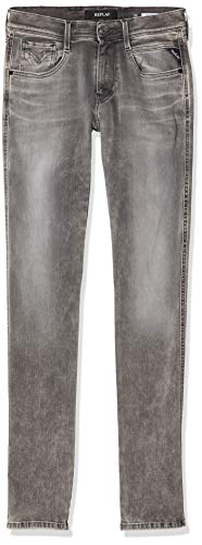 Replay Anbass, Vaqueros Slim para Hombre, Gris (Medium Grey 9), W28/L32 (Talla del fabricante: 28)