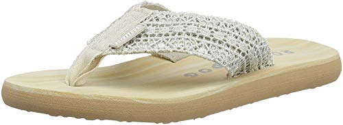 Rocket Dog Adios, Chanclas Mujer, Blanco (Crochet Pearl J17), 40 EU