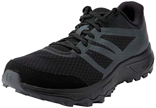 Salomon Trailster 2, Zapatillas de Trail Running Hombre, Negro (Black/Black/Magnet), 48 EU