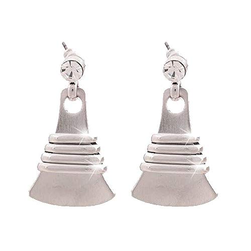 Schmuck-Krone - Pendientes con forma de campana y brillantes