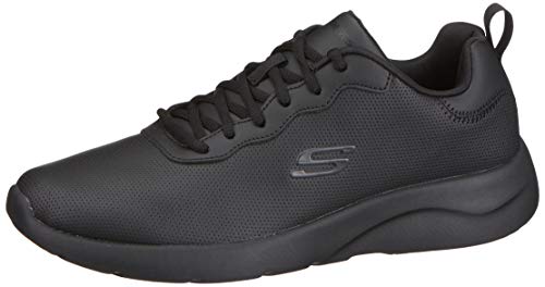 SKECHERS Zapatilla Deportiva cómoda Hombre SKE 999253 Negro - 42, Negro