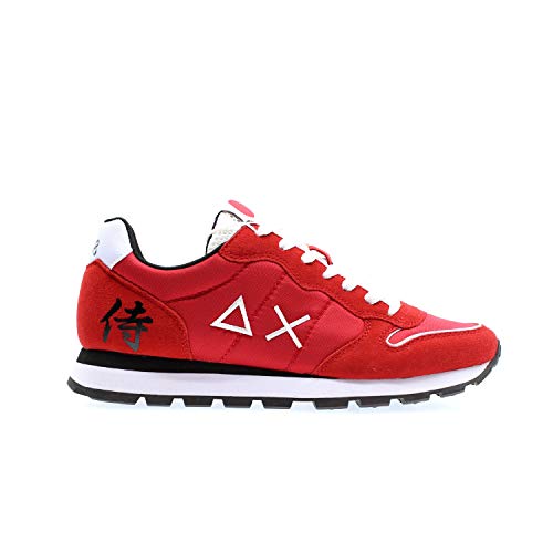 SUN 68 Z31104 10 - Zapatillas Deportivas para Hombre, Color Rojo